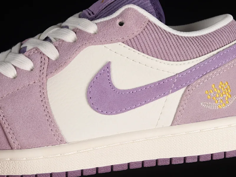 All categories Air Jordan Jordan series basketball shoes Air Jordan 1 Low Z version Air Jordan 1 Low "Unity" AJ1 Joe 1 Purple Sunflower Low-top basketball shoes DR8057-500